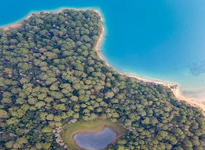 Cabañas cerca de los lagos